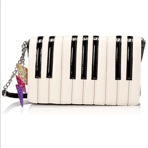 Betsy Johnson piano crossbody NWT